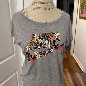 Flower Nike shirt